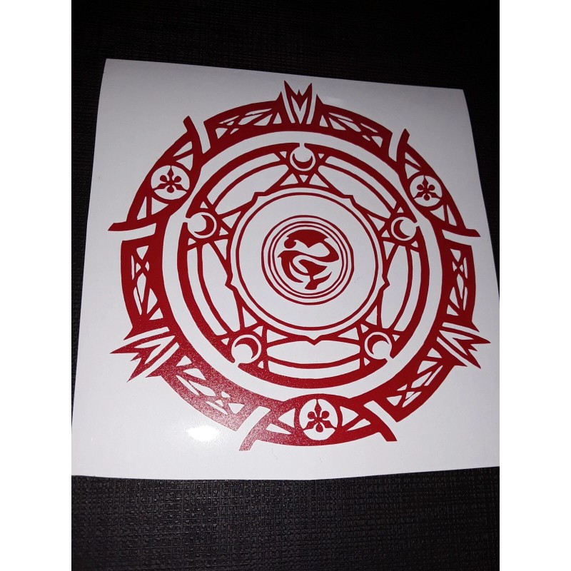 House of Gremory Seal Symbol Rias High School DxD Sticker