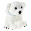 HEUNEC Classic 134676 Hooded Buddy Polar Bear Small White