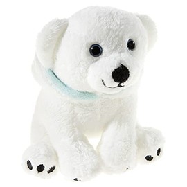 HEUNEC Classic 134676 Hooded Buddy Polar Bear Small White