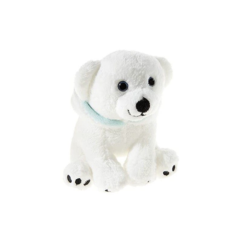 HEUNEC Classic 134676 Hooded Buddy Polar Bear Small White