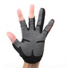mazume Light Gloves (3 Cut), Black, Medium