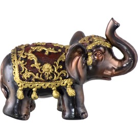 New Age Source Polyresin Feng Shui Figurine Elephant