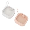 2pcs Hair Tie Organizer Box Multifunctional Transparent Top Hair Accessory