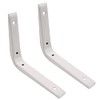 Strong Shelf Bracket Reinforced 150x125mm White Pack of 2 EAI