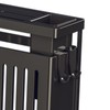Kitchen Knives Chopstick Rack with Draining Tray Wall Mounted Multifunctional