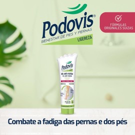 PODOVIS Gel Antifatiga Gel Anti Fatiga Crema para los pies Anti Fatiga Crema para los pies Antifatiga Crema para los pies con Aloe Vera Crema para piernas cansadas Gel para piernas cansadas Gel Efecto Hielo