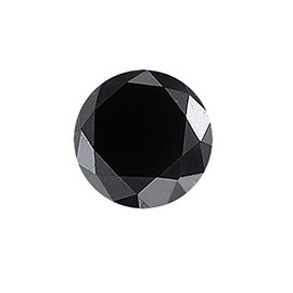 Instagem Loose Black Diamond Round Shape AAA Quality from 0.09-0.12 Ct to 0.90-0.94 Ct