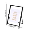 Photo Display Frame - 8 inch Floating Specimen Display Frame,Modern