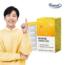Funnit Mega Vital High Purity Niacin 500 1 box 2 months supply / 퍼니트 메가 바이탈 고순도 나이아신 500 1박스 2개월분