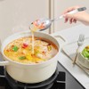 Serving Spoons Large, 10.9inch Stainless Steel Buffet Serving Spoons Set