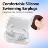 Swim Ear Plugs Adults Waterproof Silicone Earplugs for Swimming Surfing