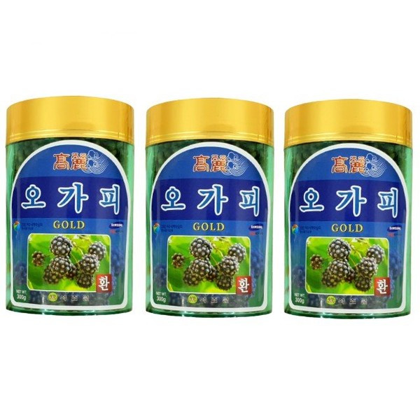 Korea Ginseng Distribution Corporation (Korea Ginseng Distribution Corporation) 3 packs of 300g Korean-produced acacia fruit pills / 한국인삼유통공사 오가피열매 환 국산 300g 3통
