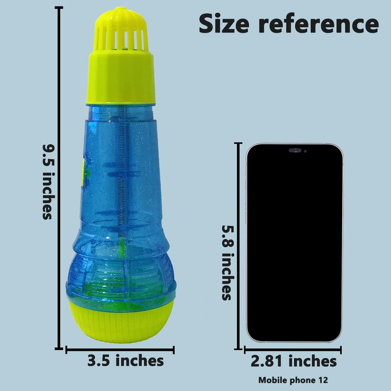 Echo Microphone Children's Toy Microphone with Echo Effect 9.5 x