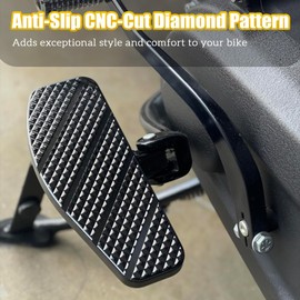 VPZMT Mini Rider's Foot Pedal/Footpegs/Floorboard Control for Harley Softail Standard, Low Rider, Street Bob, Fat Bob, Dyna, FX Models 1984-2017