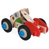 Eichhorn 100039016 Constructor Racing Car, 50 Pieces, Wooden Construction Set,