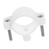 Outanaya 1Set Durable Pe Pipe Clip Holder for Kitchen Sink