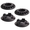 4 PCS Rear Upper and Lower Coil Spring Insulator Kit