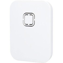 UNITEC Wireless Doorbell WDM10 mp3, Doorbell, Play Your Own Melodies, 4 Volume Levels up to 80 dB, Acoustic and Optical Bell Indicator, Forwarding, 150 m Range, LED Display, White