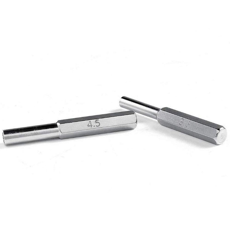 GCA Security Screwdriver/BitSteel Set of 3.8mm & 4.5mm Screwdriver Security