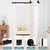 WINSOON Bifold Barn Door Hardware: Smooth Quiet Bi-fold Barn Door