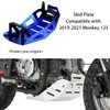 Skid Plate Compatible with 2019-2021 Monkey 125, Aluminum Front Skid
