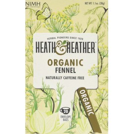 Heath & Heather Fennel Tea Bags (Pack of 6, Total 120 Teabags)