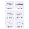 YOYO Eyebrow Seals Natural Waterproof Time-saving Long Lasting 120pcs Women