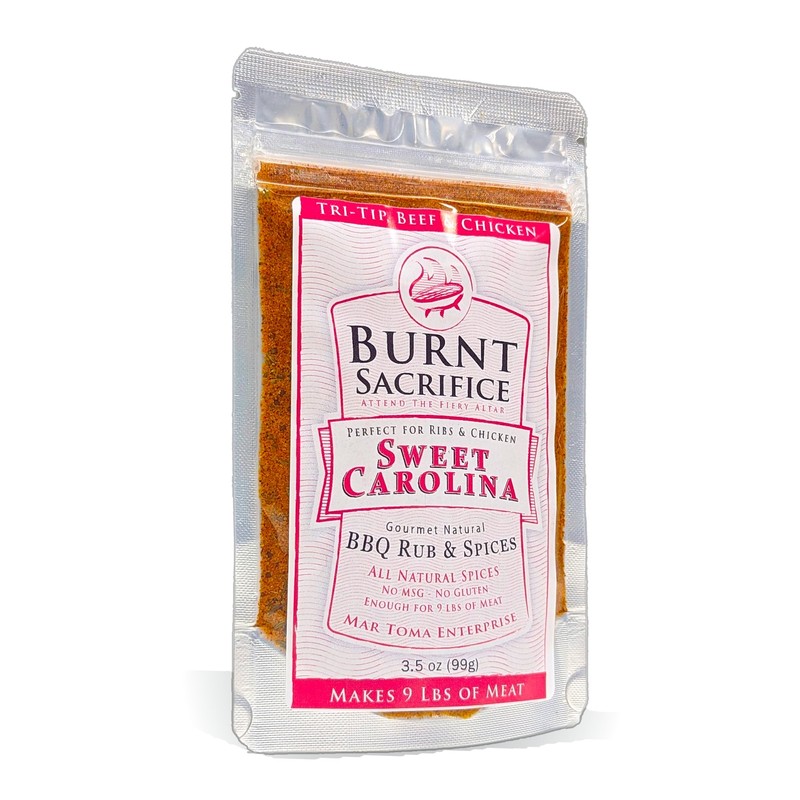 Burnt Sacrifice Big 7 BBQ Rub Spices And Seasonings Set