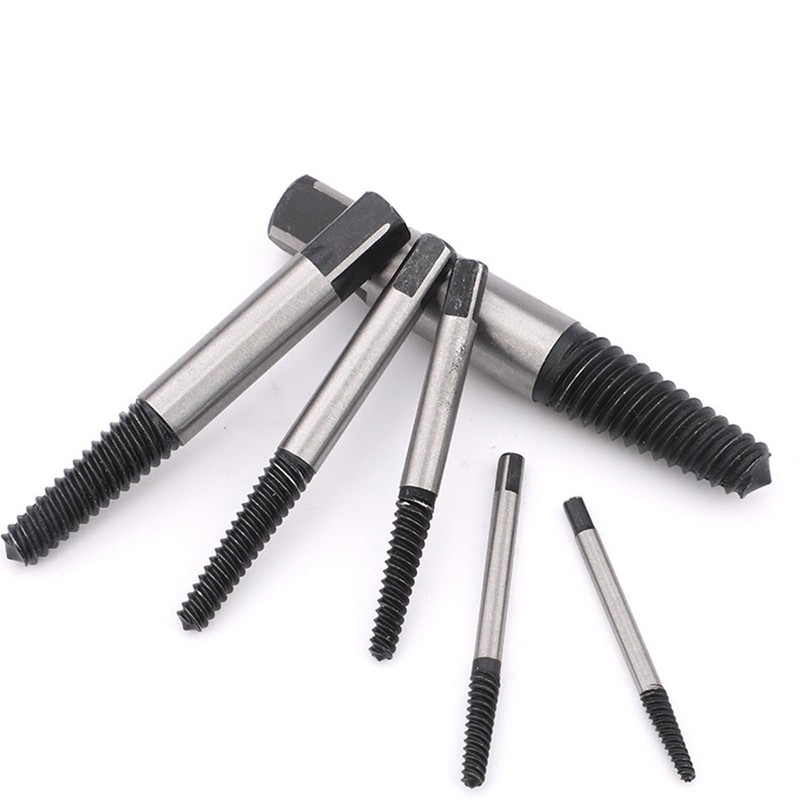 6-Piece Left Extractor Set, M3-M25, Screw Extractor Set, Professional Extractor