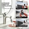 Regadera para Fregadero de Cocina, 2 Modos Extensor de Grifo