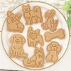 Eidoct 8PCS Cookie Cutters Shapes Baking Set Moulds Cookie Cutters