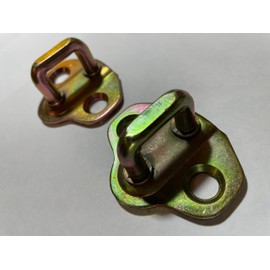 Datsun 720 Door Lock Striker Plate Assembly Set of 2