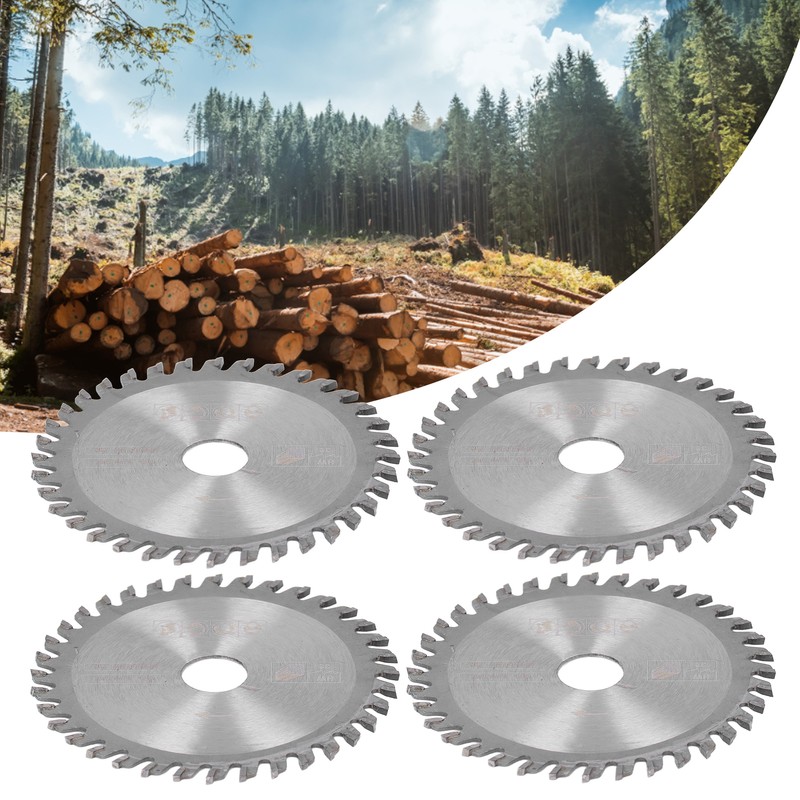 4Pcs Circular Saw Blade Cemented Carbide 36 Teeth Cutting Tool