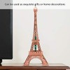 TOPINCN LED Light Up Eiffel Tower Night Light LED Table