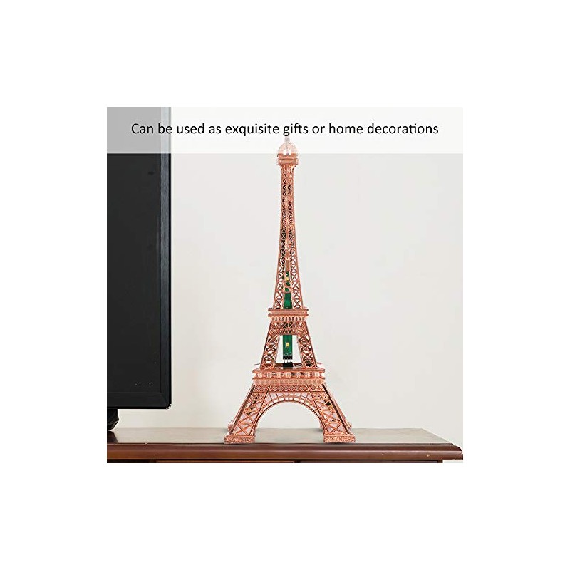 TOPINCN LED Light Up Eiffel Tower Night Light LED Table
