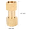 Lantuqib Cylinder Connector, CO2 Tank To Argon Regulator Nylon Washer