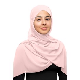 Generic Chiffon Instant Magnetic Soft Hijab for Women, Instant Hijab Scarf, Turbans Prayer Scarf Muslim Abayas Dress Clothes Jilbab (Ana)
