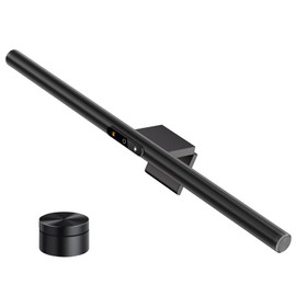 LYMAX Monitor Light Bar, Eye-Care USB Computer Lamp with Wireless Remote, Motion Sensor, Fit for All Monitor, Adjustable Color Temperature/Brightness, No Screen Glare for Home Office Gaming Desk Lamp
