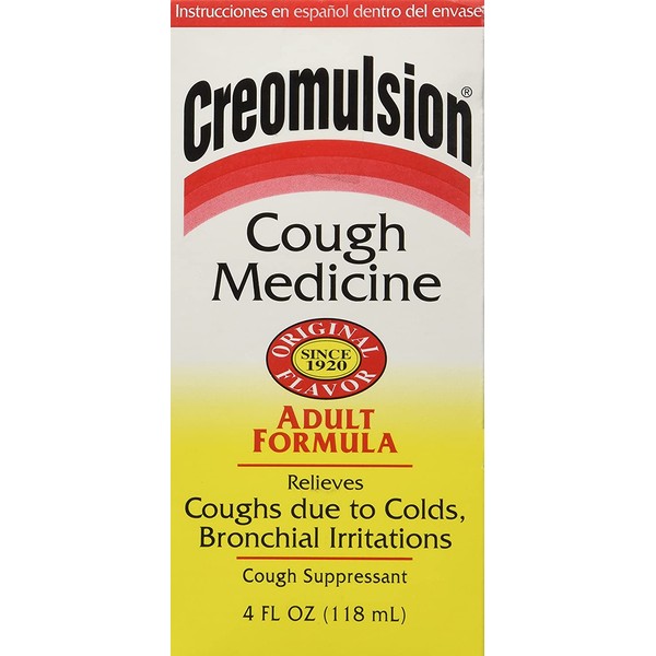 Creomulsion Cough Medicine 4 Oz