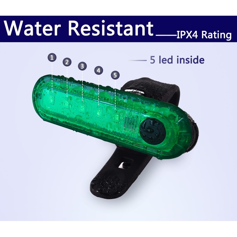 6Pack Kayak Lights for Night Kayaking- Battery Operated Navigation Lights