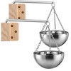 Nuogo 2 Set Sauna Aromatherapy Bowls Oil Cup Holder Swinging