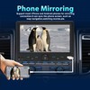 Alondy Single Din Car Radio Touchscreen (7") Compatible with Apple