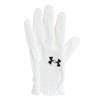 UA All Weather Golf Glove 6001271 (100) White LM, white