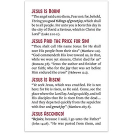 Good Tidings Of Great Joy (Gospel Tract - Packet of 100 - KJV)