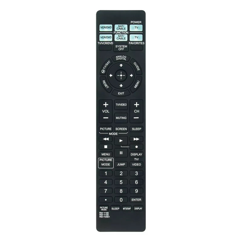 For Sony RM-Y180 Replace Remote Control for Sony CRT TV