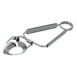 American Metalcraft SNT612 Stainless Steel 6.5" Snail Escargot Tongs, Satin Finish