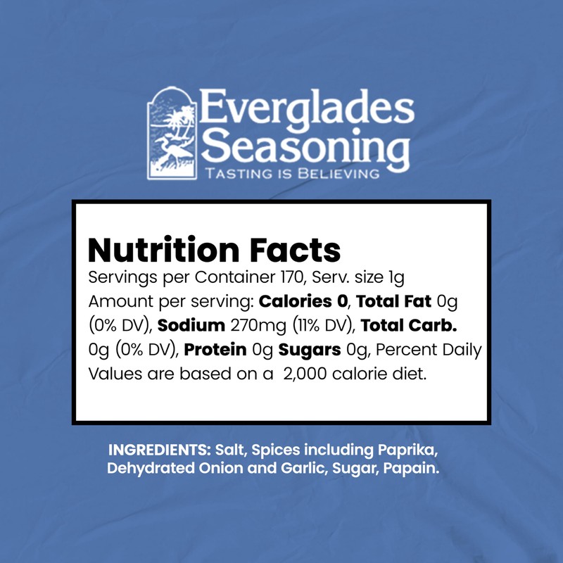 Everglades Fish & Chicken Seasoning For Shrimp, Fish, Crab, Lobster