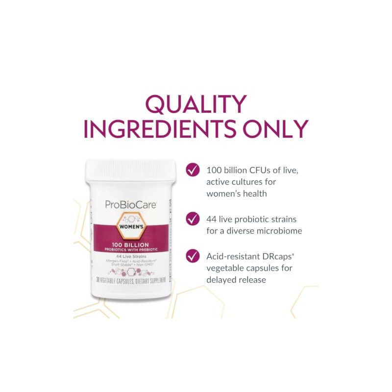 Probiotic for Women 100 Billion CFUs Supports Digestive Vaginal Health