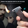 Adjustable Soft Flame Lighters, Cool Metal Gas Lighter, Open Flame