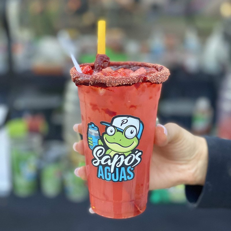 Sapo's Miches Chamoy Rim Rimming Paste Sauce Candy Dip for